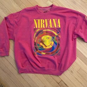 L/LX Urban Outfitters Nirvana sweatshirt